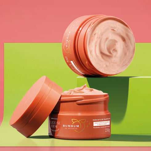 O Boticário Cuide-se Bem Bumbum de Pessego Cream Hydration Mask 230g